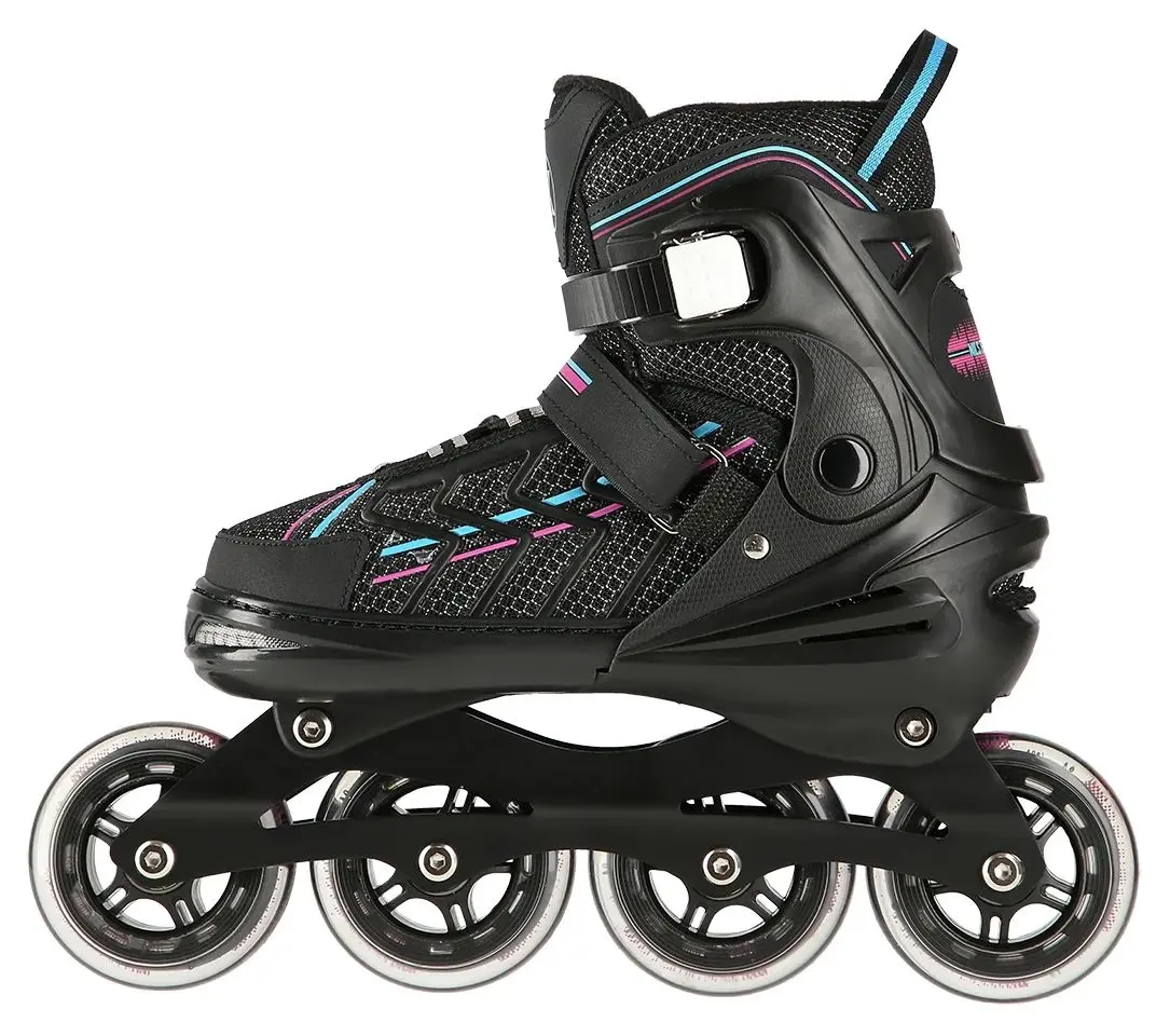 Patine cu rotile Nils Extreme NA1128 35-38 (Black/Purple) - 4
