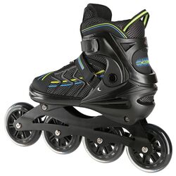 Роликовые коньки Nils Extreme NA1128 39-42 (Black/Lime) Thumb