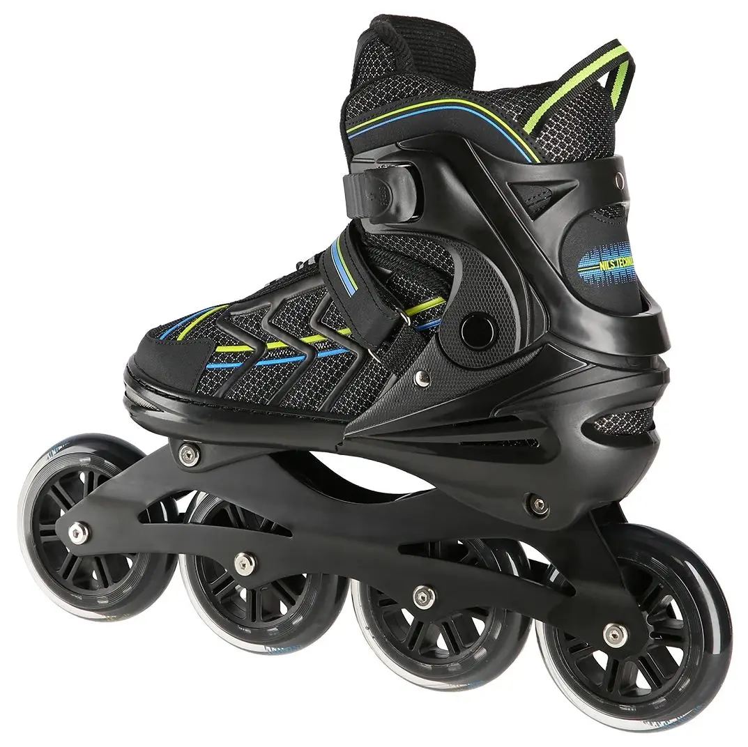 Роликовые коньки Nils Extreme NA1128 39-42 (Black/Lime) - 2