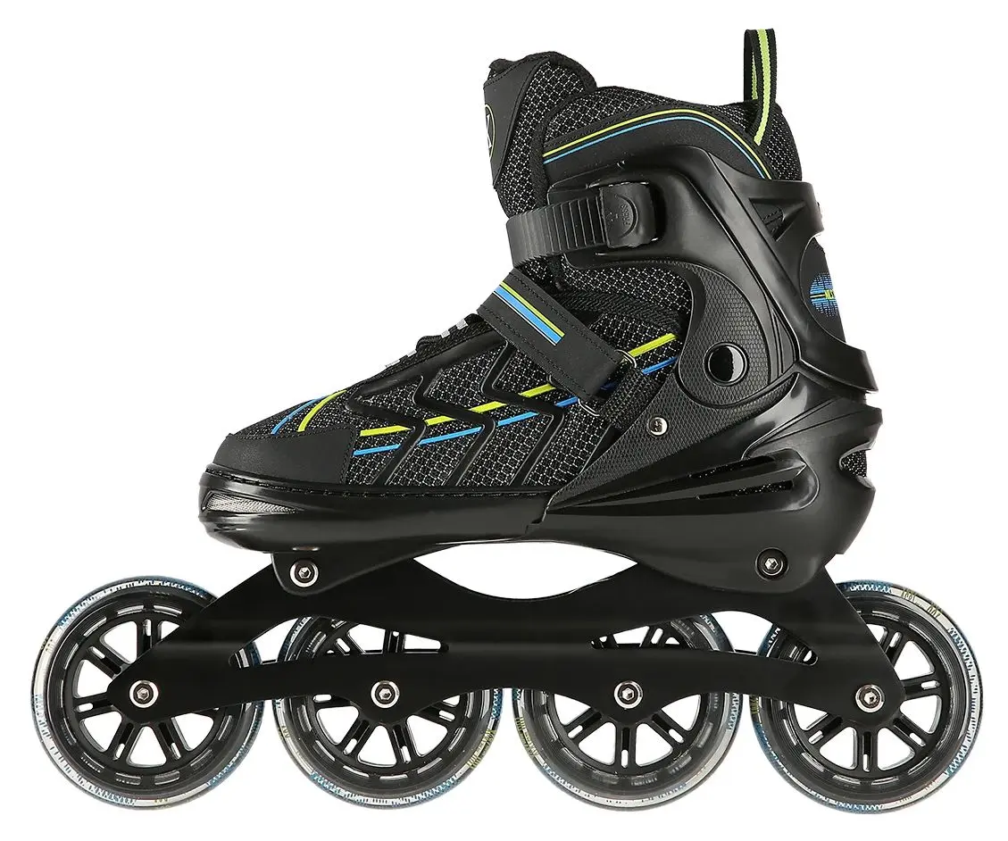 Роликовые коньки Nils Extreme NA1128 39-42 (Black/Lime) - 4