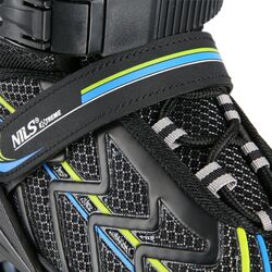 Роликовые коньки Nils Extreme NA1128 39-42 (Black/Lime) Thumb