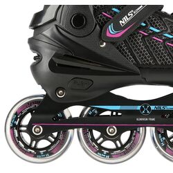 Patine cu rotile Nils Extreme NA1128 39-42 (Black/Purple) Thumb