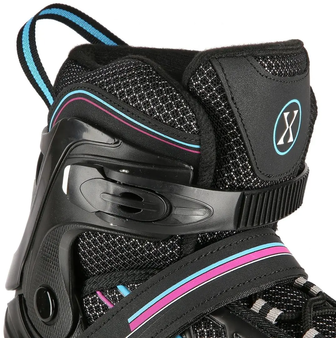 Patine cu rotile Nils Extreme NA1128 39-42 (Black/Purple) - 7