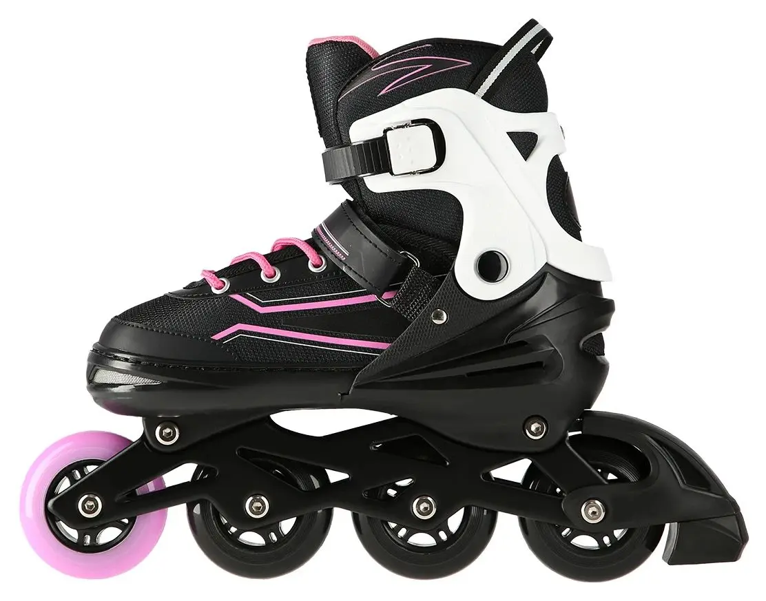 Patine cu rotile Nils Extreme NA1169A 35-38 (Black/Pink) - 4