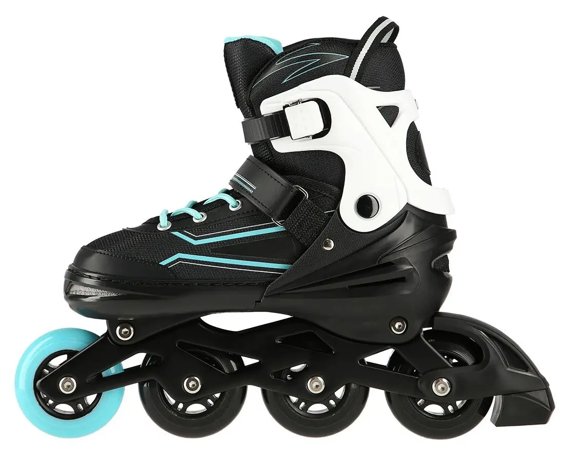 Роликовые коньки Nils Extreme NA1169A 35-38 (Black/Turquoise) - 4