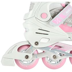 Patine cu rotile Nils Extreme NA1186 35-38 (Pink/Grey) Thumb