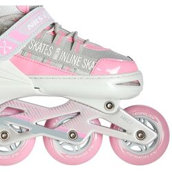 Patine cu rotile Nils Extreme NA1186 35-38 (Pink/Grey) Thumb