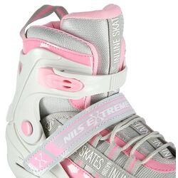 Роликовые коньки Nils Extreme NA1186 39-42 (Pink/Grey) Thumb