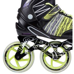 Роликовые коньки Nils Extreme NA1206 38 (Black/Green) Thumb