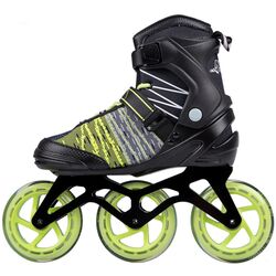 Patine cu rotile Nils Extreme NA1206 42 (Black/Green) Thumb