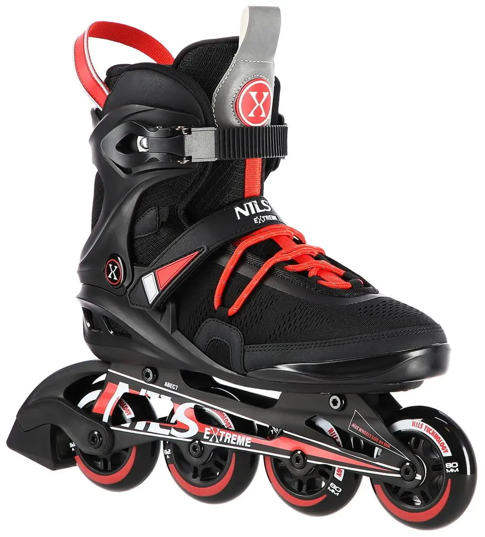 Patine cu rotile Nils Extreme NA14124 44 (Black/Red)