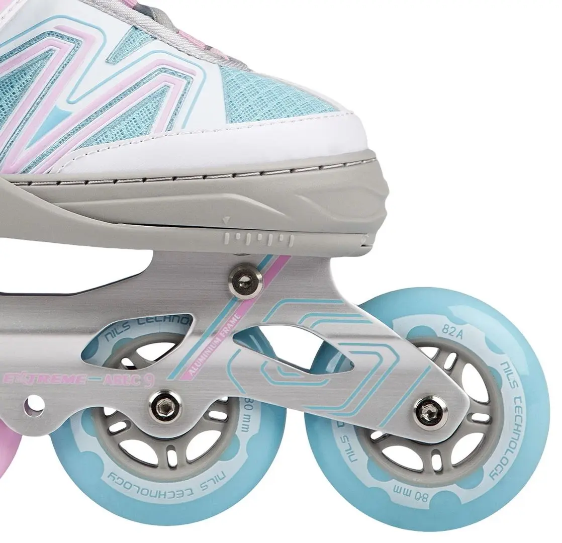 Patine cu rotile Nils Extreme NA14169 35-38 (Blue/Grey) - 5