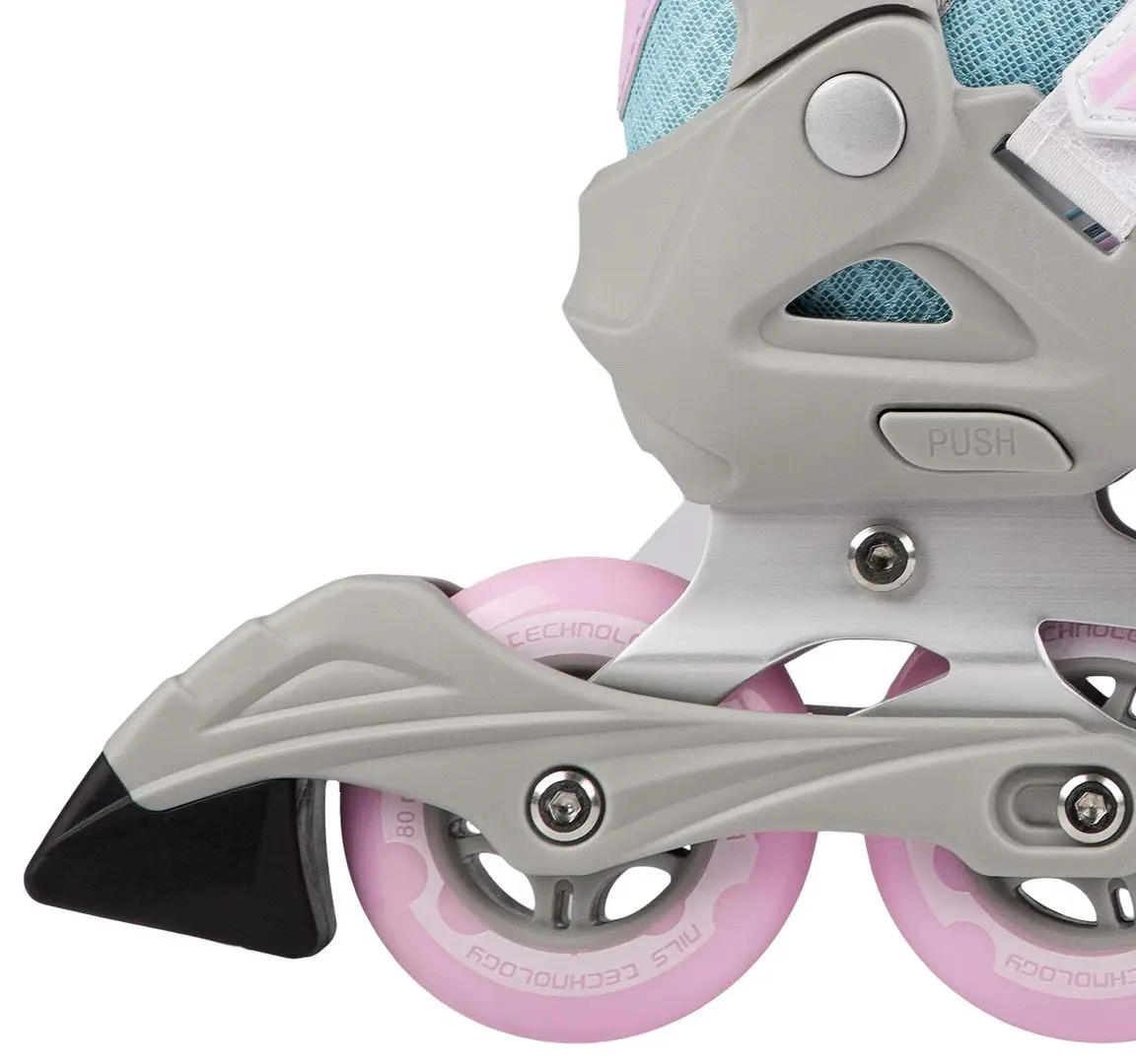 Patine cu rotile Nils Extreme NA14169 35-38 (Blue/Grey) - 6
