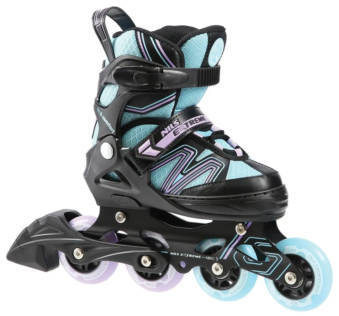 Роликовые коньки Nils Extreme NA14169 39-42 (Black/Blue)