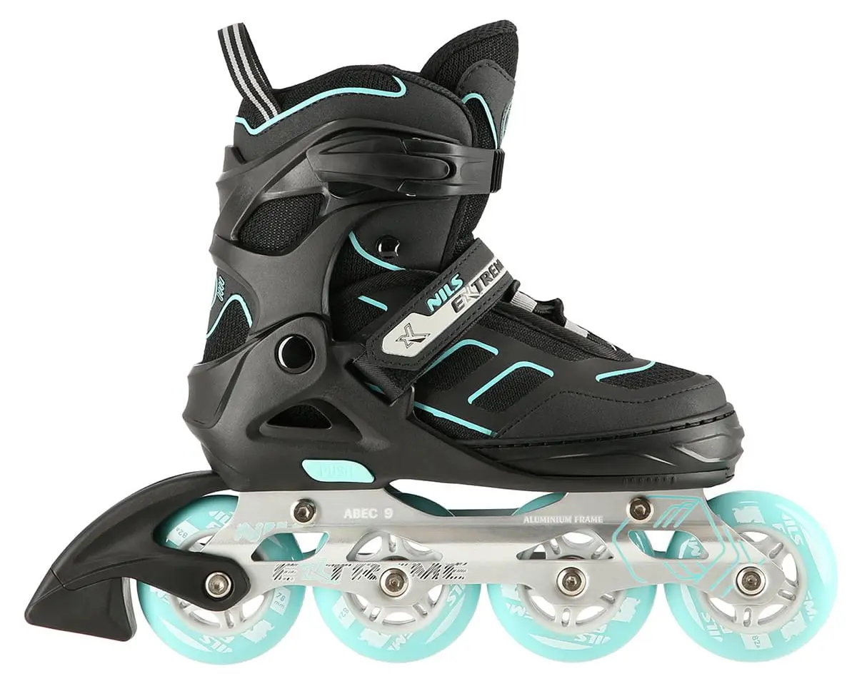 Patine cu rotile Nils Extreme NA14174 35-38 (Black/Mint) - 3