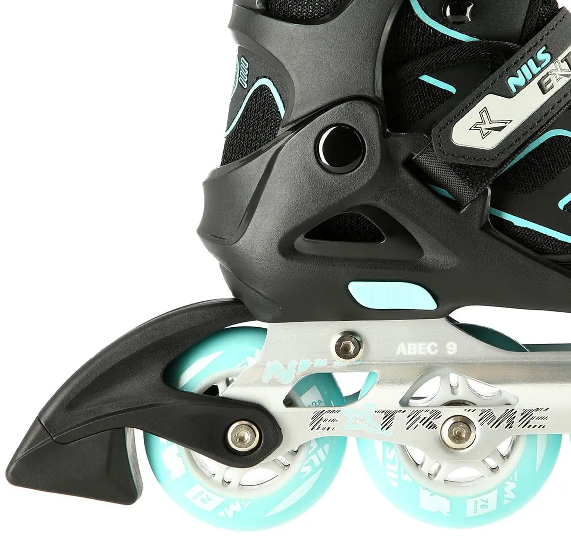 Patine cu rotile Nils Extreme NA14174 35-38 (Black/Mint) - 5