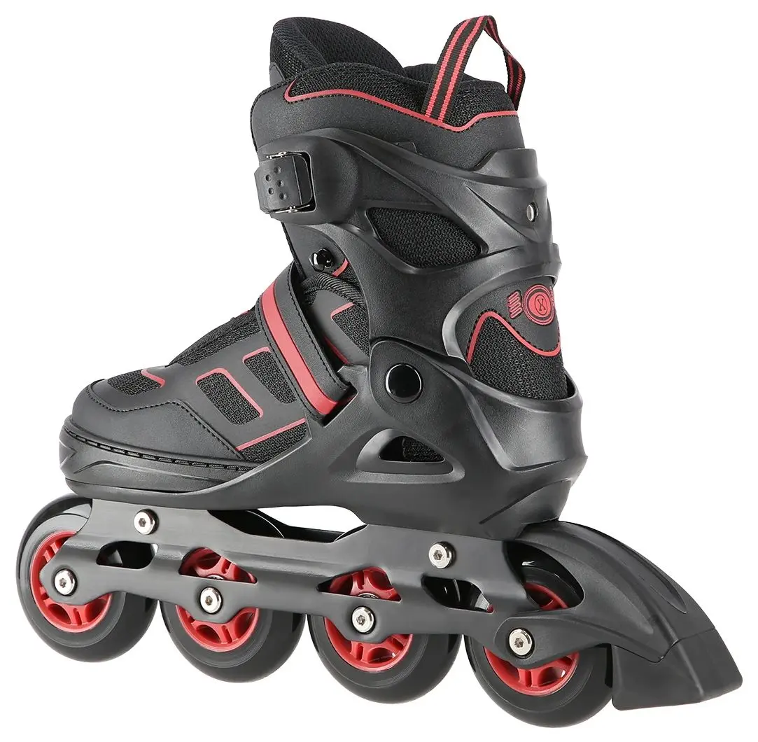 Patine cu rotile Nils Extreme NA14174 35-38 (Black/Red) - 2