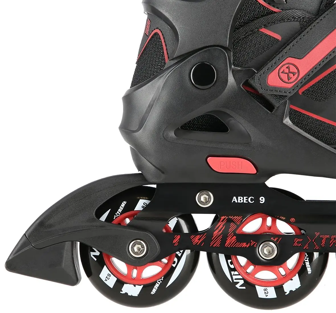 Patine cu rotile Nils Extreme NA14174 35-38 (Black/Red) - 6