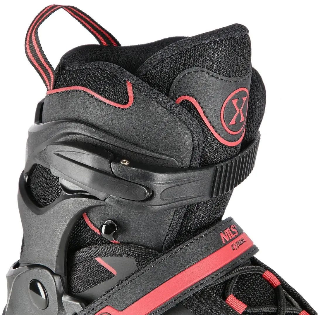 Patine cu rotile Nils Extreme NA14174 35-38 (Black/Red) - 7