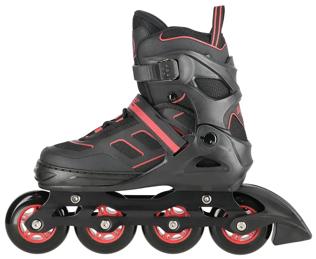 Patine cu rotile Nils Extreme NA14174 39-42 (Black/Red)