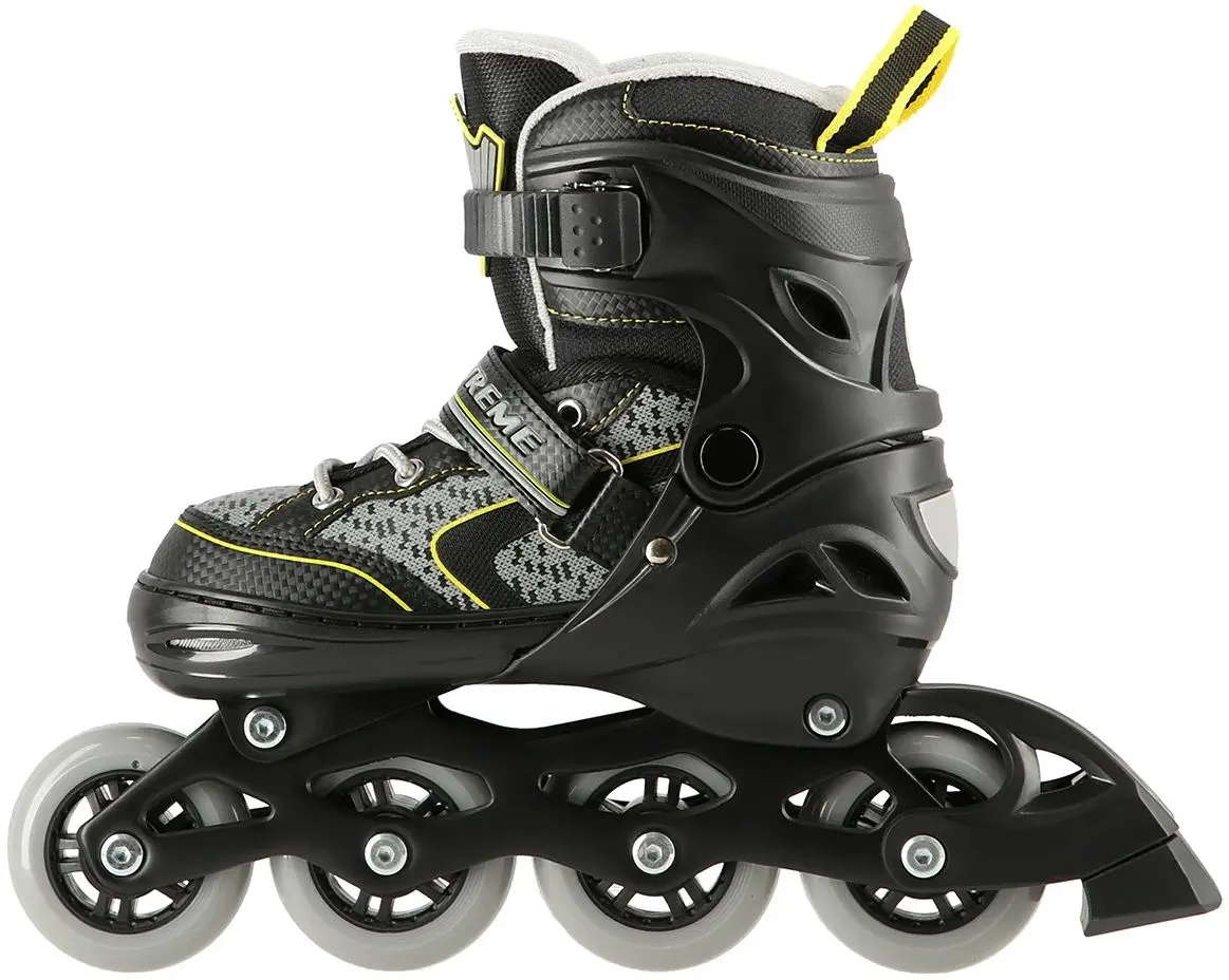 Patine cu rotile Nils Extreme NA14198 35-38 (Black/Yellow) - 3