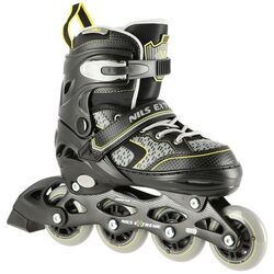 Patine cu rotile Nils Extreme NA14198 35-38 (Black/Yellow)