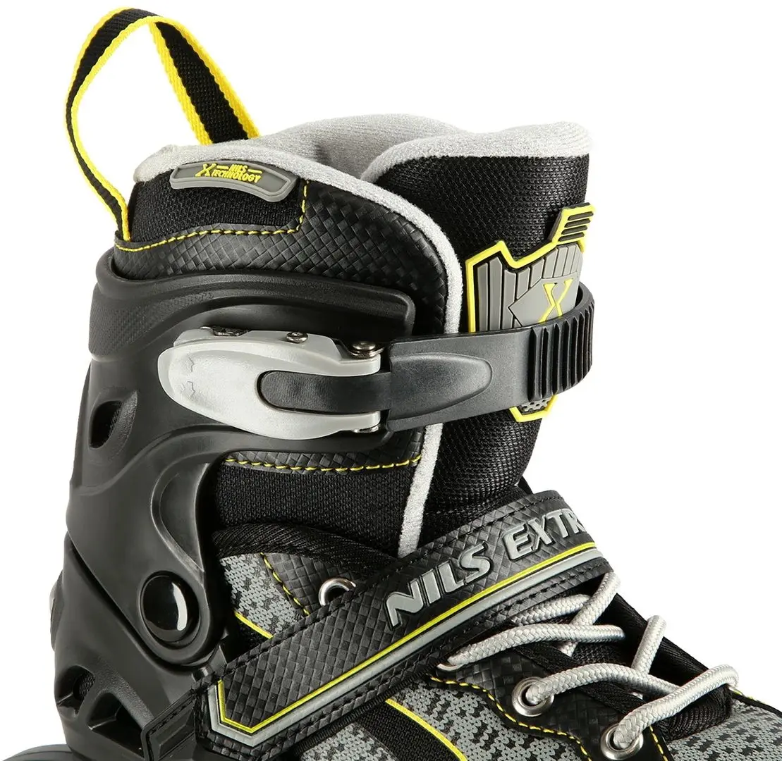 Patine cu rotile Nils Extreme NA14198 35-38 (Black/Yellow) - 7