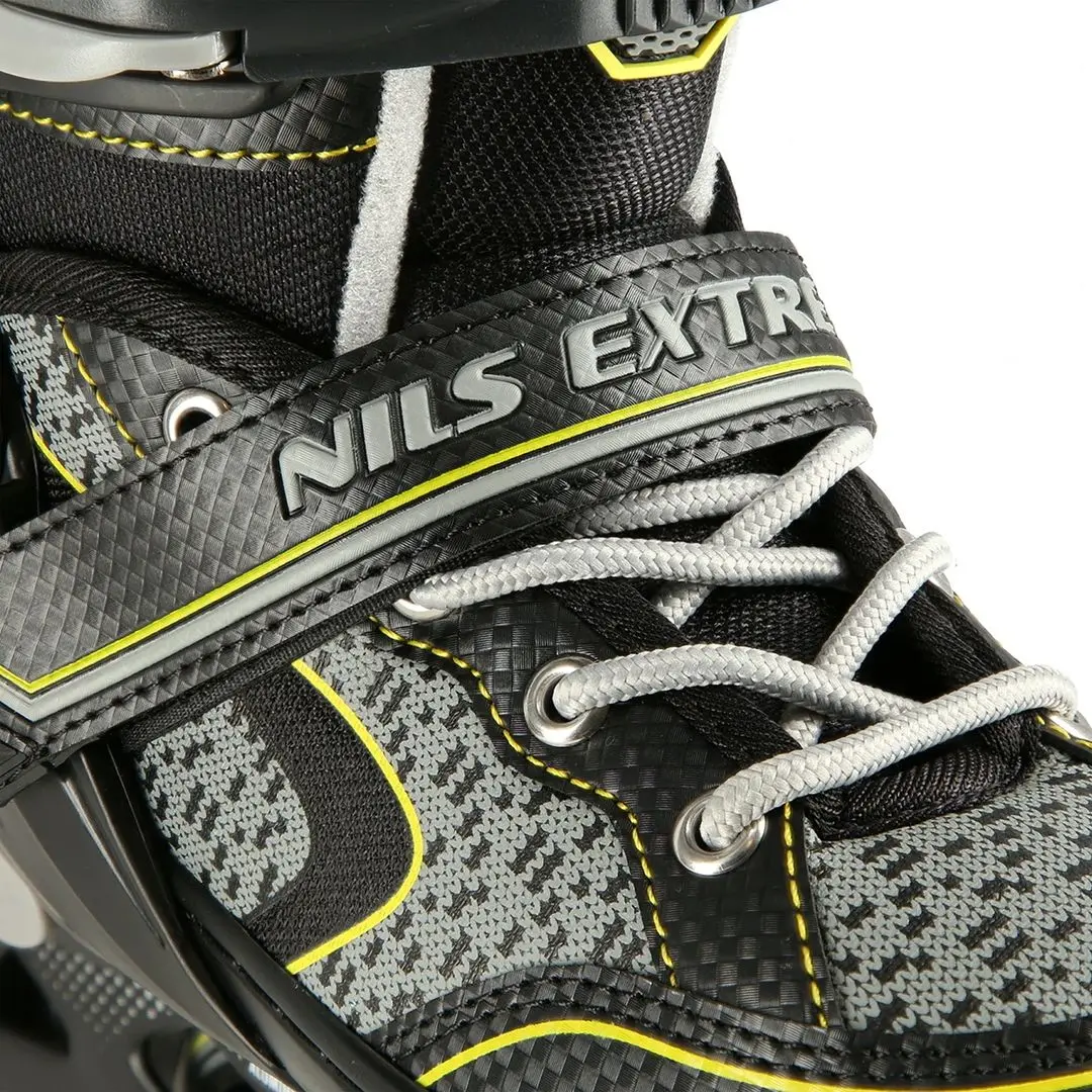 Роликовые коньки Nils Extreme NA14198 39-42 (Black/Yellow) - 8