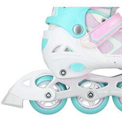 Роликовые коньки Nils Extreme NA14198 39-42 (White/Turquoise) Thumb