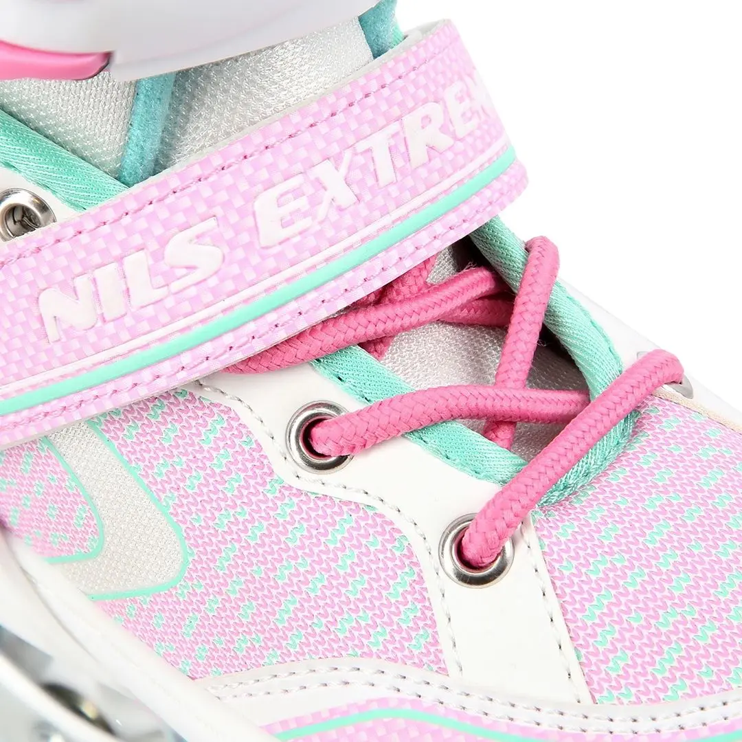 Роликовые коньки Nils Extreme NA14198 39-42 (White/Turquoise) - 8