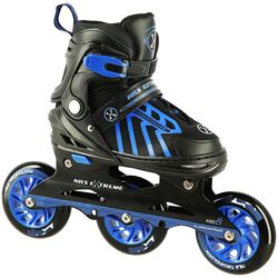Patine cu rotile Nils Extreme NA18812 34-38 (Blue/Black)