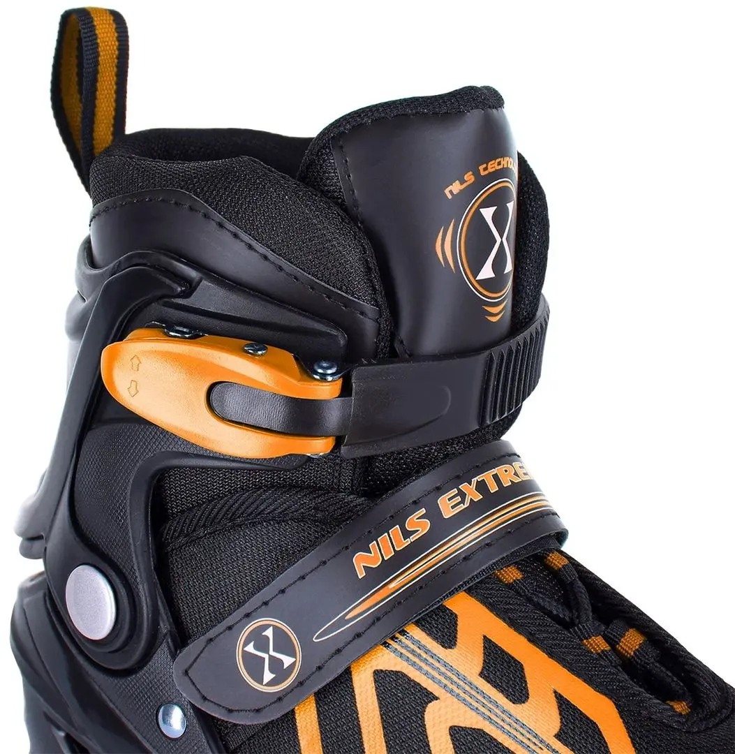 Роликовые коньки Nils Extreme NA18812 39-43 (Orange/Black) - 5