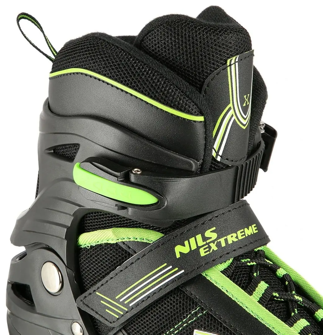 Patine cu rotile Nils Extreme NA19088 35-38 (Black/Green) - 7