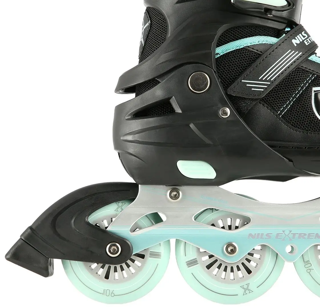 Patine cu rotile Nils Extreme NA19088 35-38 (Black/Mint) - 6