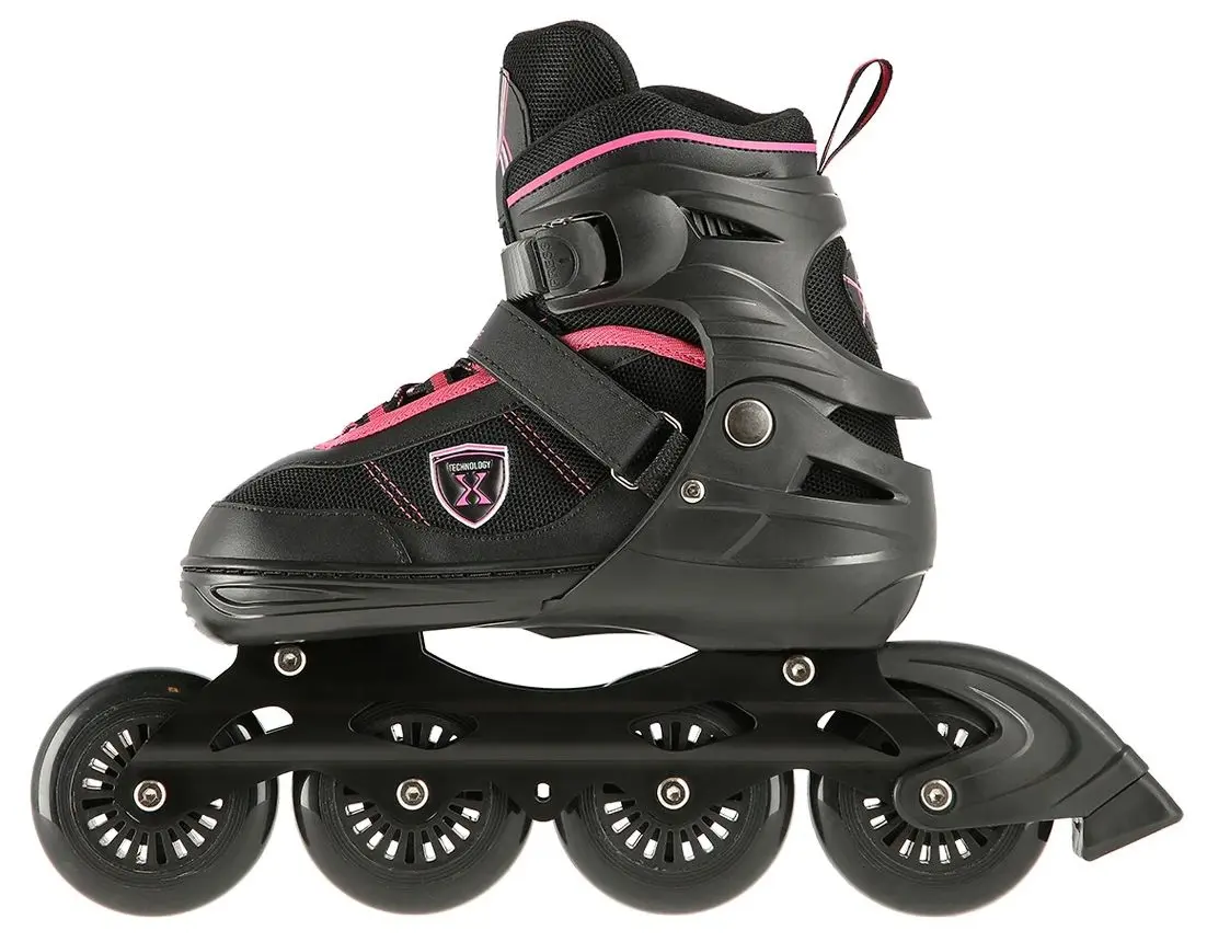 Patine cu rotile Nils Extreme NA19088 35-38 (Black/Pink) - 4
