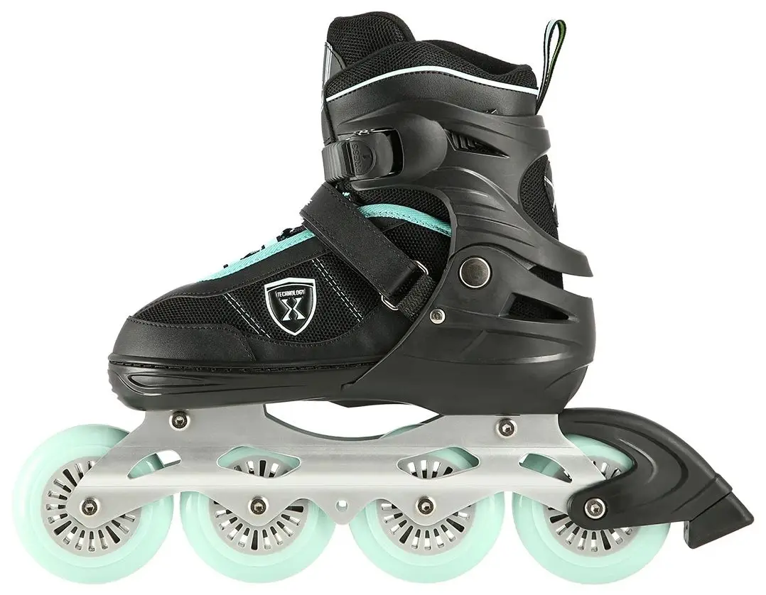 Patine cu rotile Nils Extreme NA19088 39-42 (Black/Mint) - 4