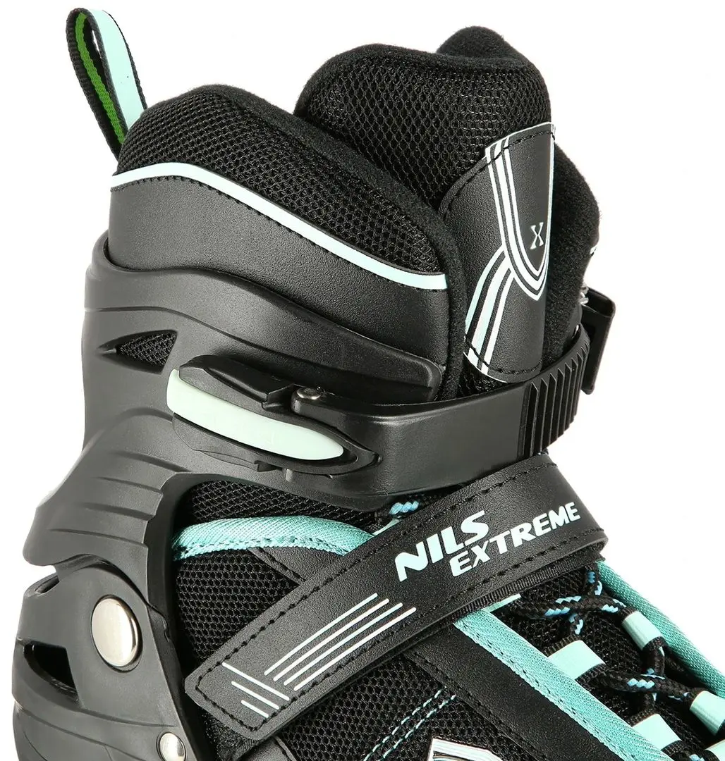 Patine cu rotile Nils Extreme NA19088 39-42 (Black/Mint) - 7