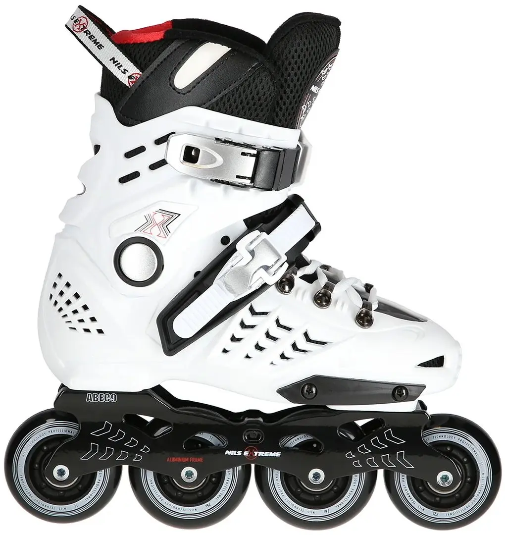 Patine cu rotile Nils Extreme NA20001 35 (White) - 3