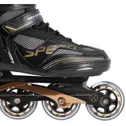 Patine cu rotile Nils Extreme NA2150 43 (Black/Gold) Thumb