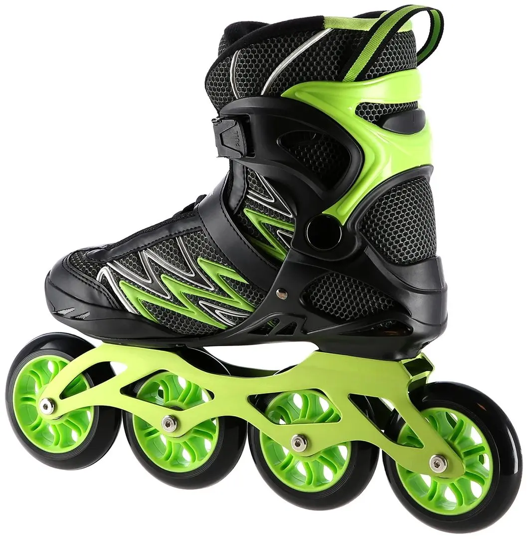 Роликовые коньки Nils Extreme NA8660 38 (Black/Green) - 2
