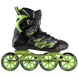 Роликовые коньки Nils Extreme NA8660 38 (Black/Green) Thumb