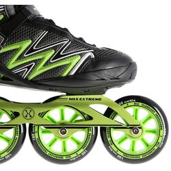 Patine cu rotile Nils Extreme NA8660 42 (Black/Green) Thumb