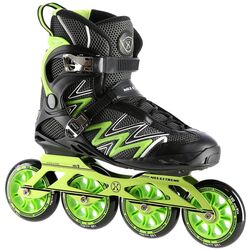 Patine cu rotile Nils Extreme NA8660 44 (Black/Green)