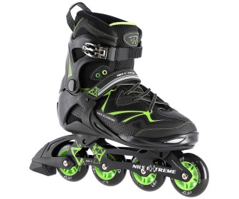 Роликовые коньки Nils Extreme NA9022 38 (Black/Green)