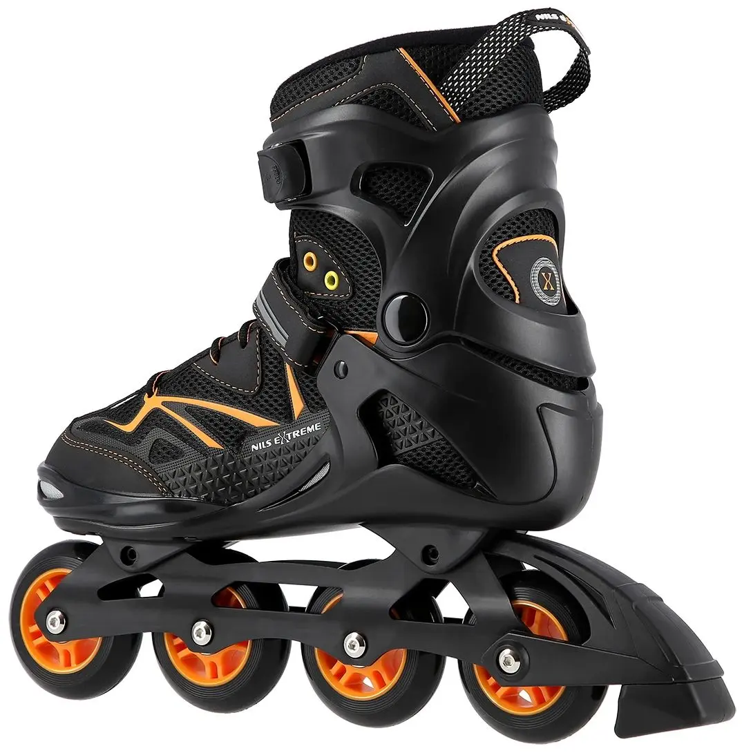 Роликовые коньки Nils Extreme NA9022 38 (Black/Orange) - 4