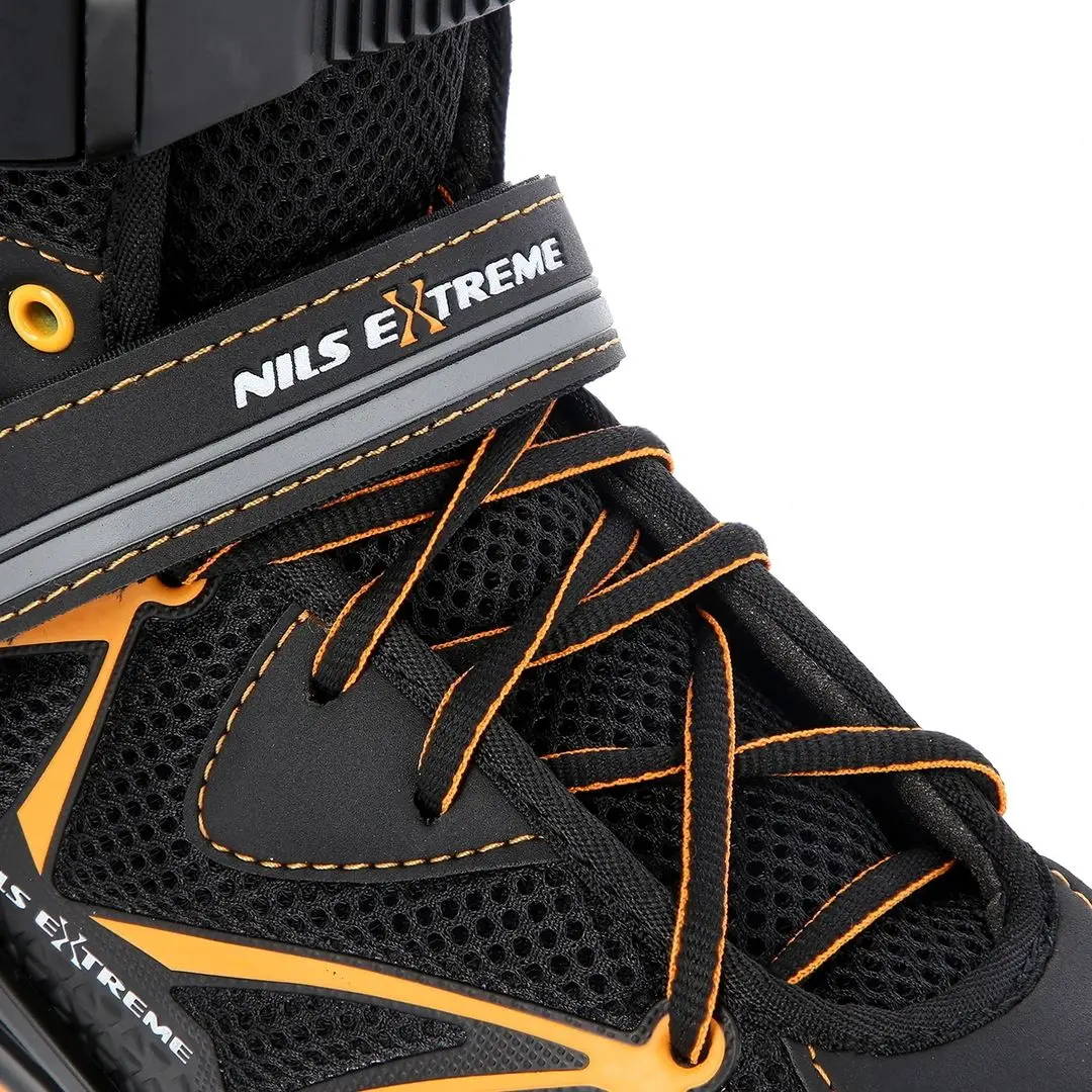 Роликовые коньки Nils Extreme NA9022 40 (Black/Orange) - 8