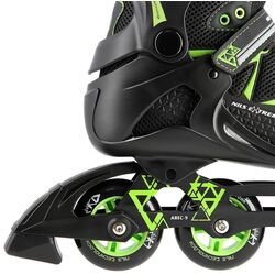 Patine cu rotile Nils Extreme NA9022 44 (Black/Green) Thumb