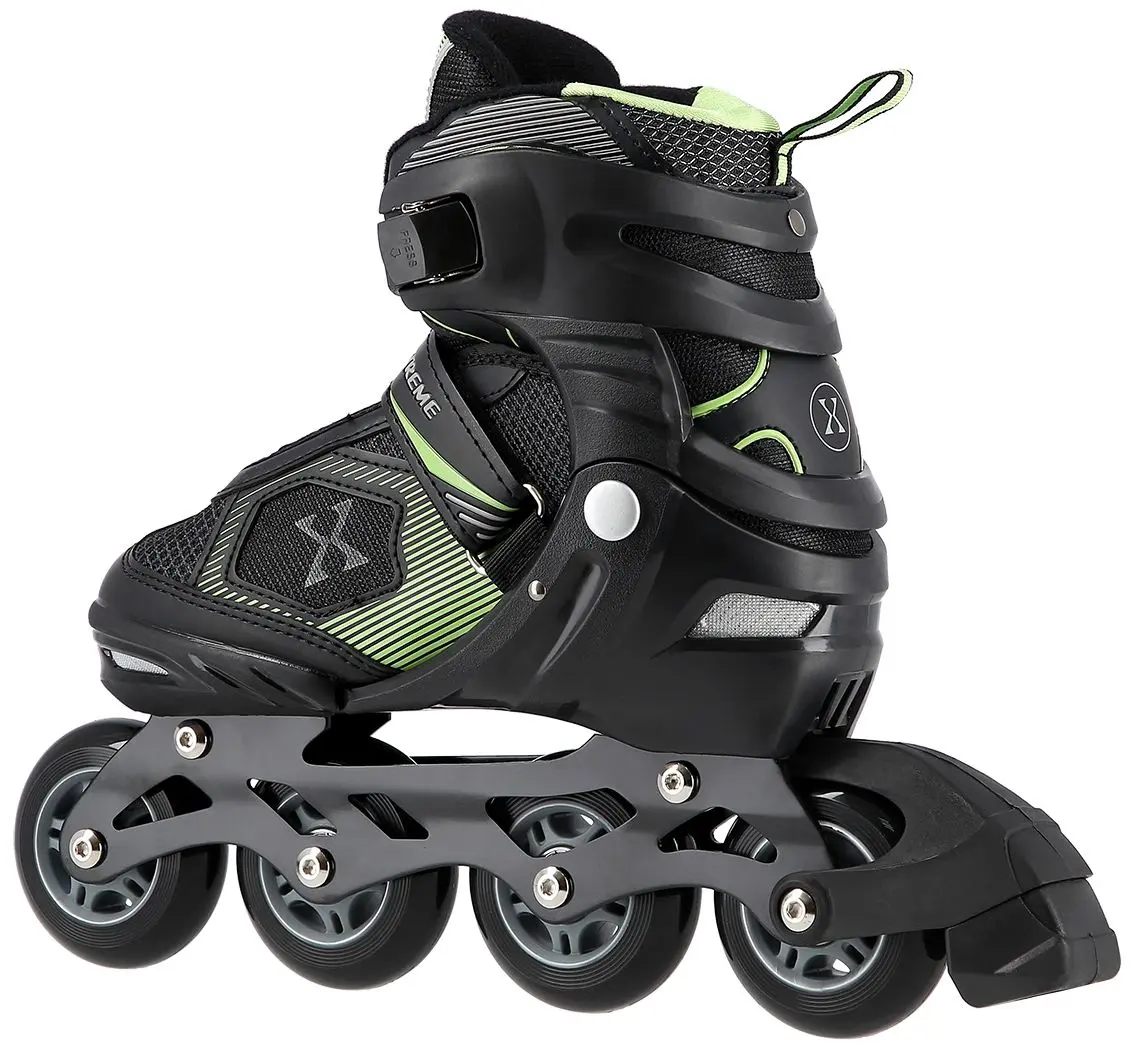 Patine cu rotile Nils Extreme NA9080 35-38 (Black/Green) - 2