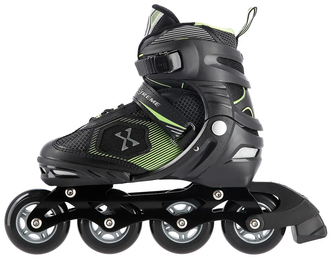 Patine cu rotile Nils Extreme NA9080 35-38 (Black/Green) - 4