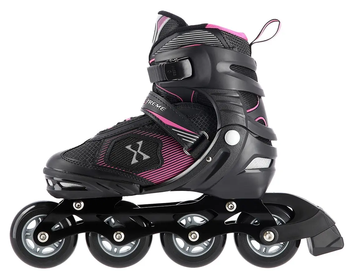 Patine cu rotile Nils Extreme NA9080 35-38 (Black/Purple) - 3